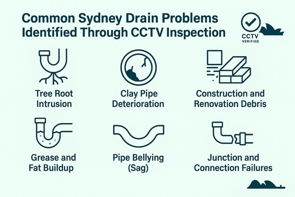 Common Sydney Drain Problems Identified Through CCTV Inspection