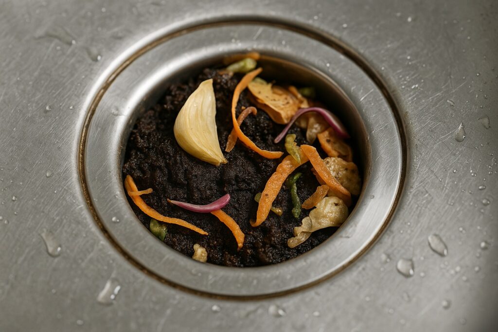 Food Scraps and Coffee Grounds Accumulate Over Time