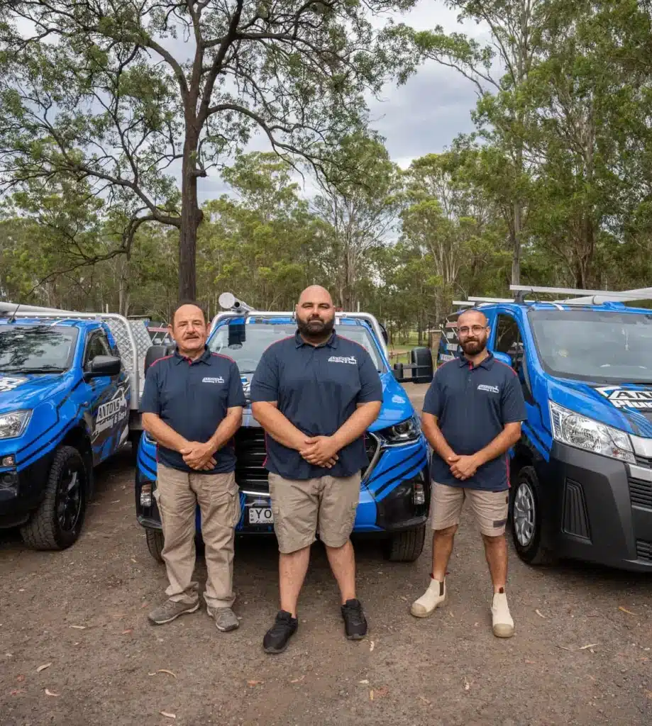 Antons plumbing team of plumbers