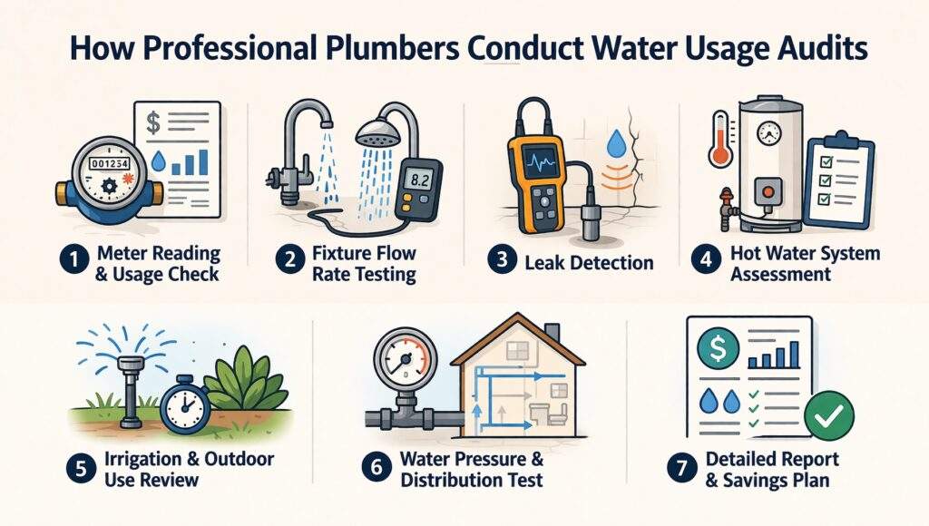 How Professional Plumbers Conduct Water Usage Audits