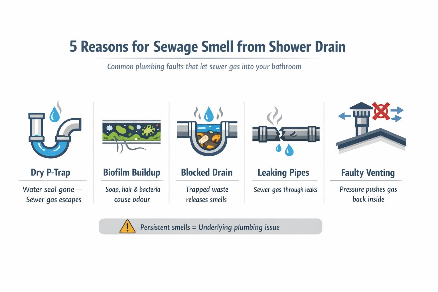 Why Does My Shower Water Smell Like Sewage