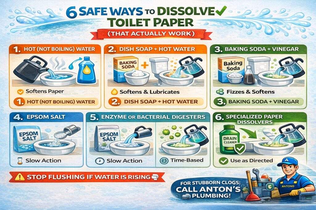 What Dissolves Toilet Paper? Safe and Effective Methods That Actually Work