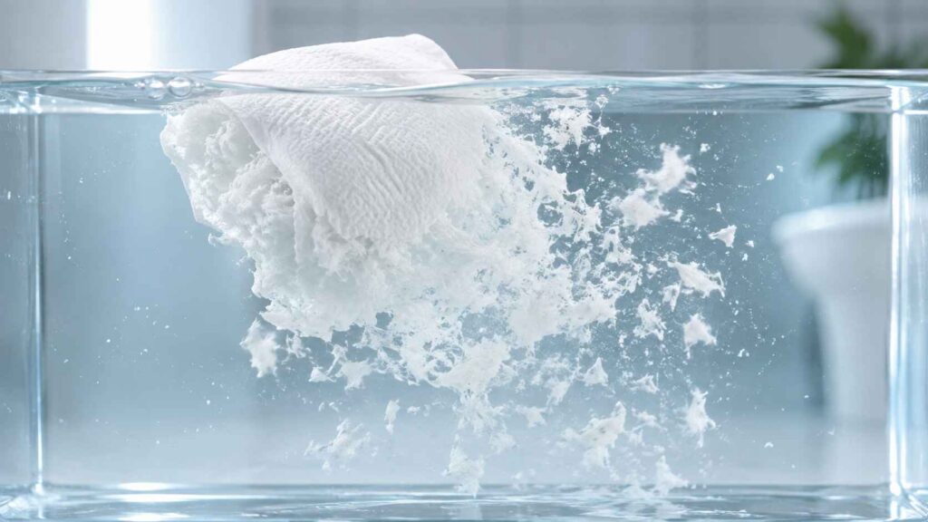 How Does Toilet Paper Dissolve in Water