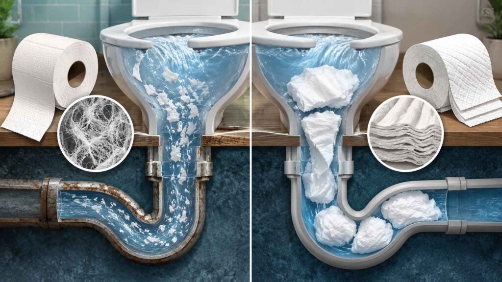 What Makes Some Toilet Paper Dissolve Faster