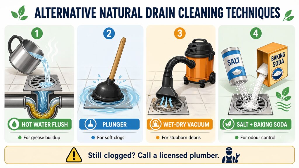 Alternative Natural Drain Cleaning Techniques