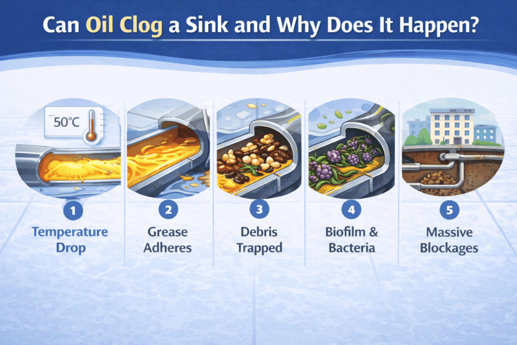 Can Oil Clog a Sink and Why Does It Happen?