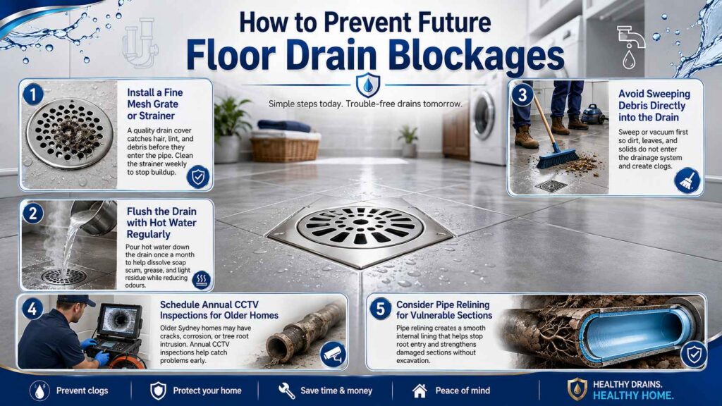 How to Prevent Future Floor Drain Blockages