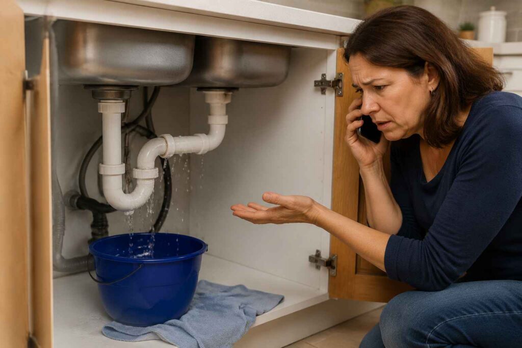 Pipe Leaking Under Kitchen Sink Why It Happens