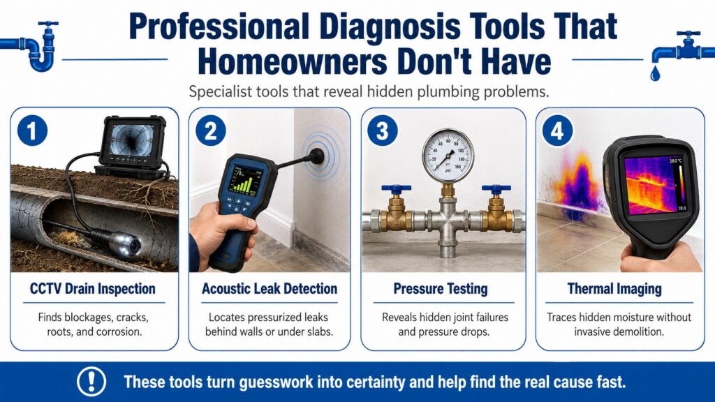 Professional Diagnosis Tools That Homeowners Don't Have