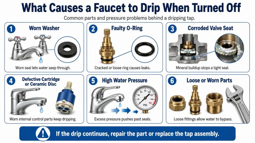 What Causes a Faucet to Drip When Turned Off