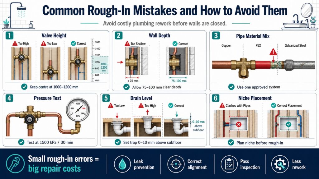 Common Rough-In Mistakes and How to Avoid Them