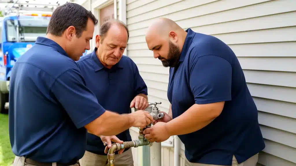 Professional plumbing service image for How to Inspect Your Outdoor Spigot for Threaded or Soldered Connections