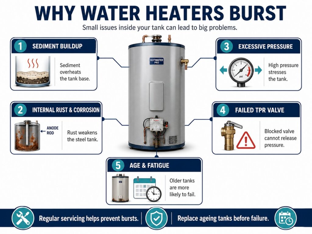 Why Water Heaters Burst