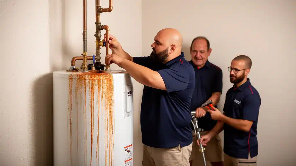 Professional service image for How to Tell if Rust Comes From Your Water Heater or Your Pipes