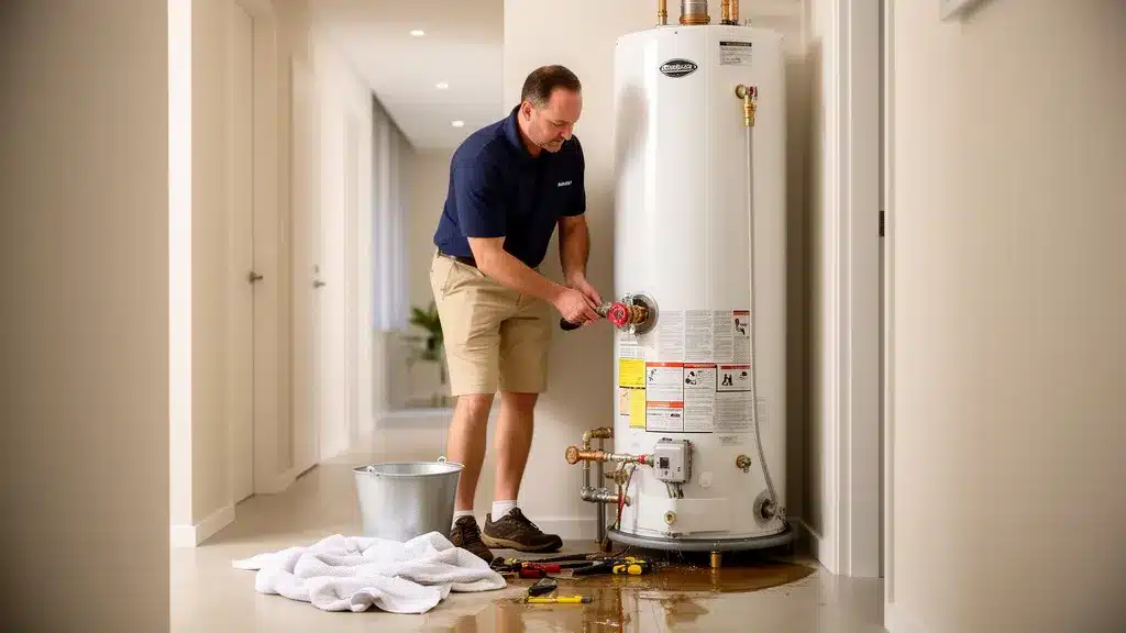 Professional service image for Immediate Safety Steps When Your Hot Water System Bursts