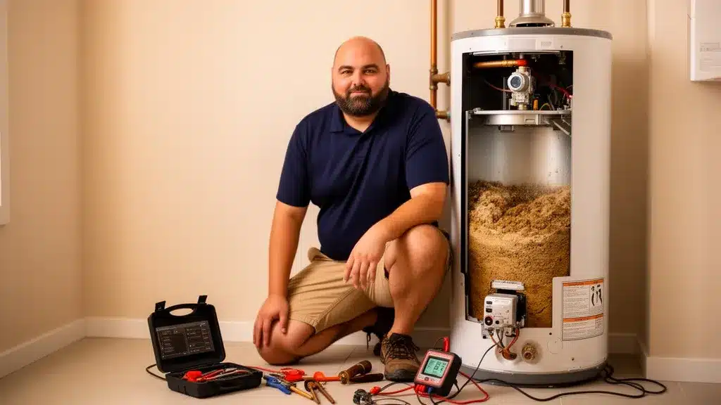 Professional service image for Understanding Sediment Buildup in Hot Water Tanks
