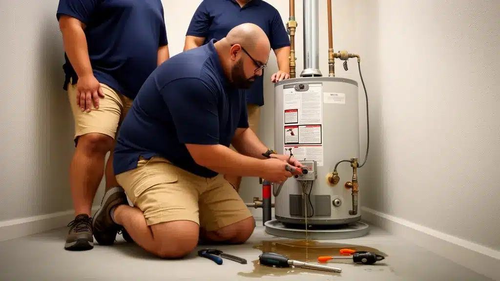 Professional service image for Why Water Heaters Burst